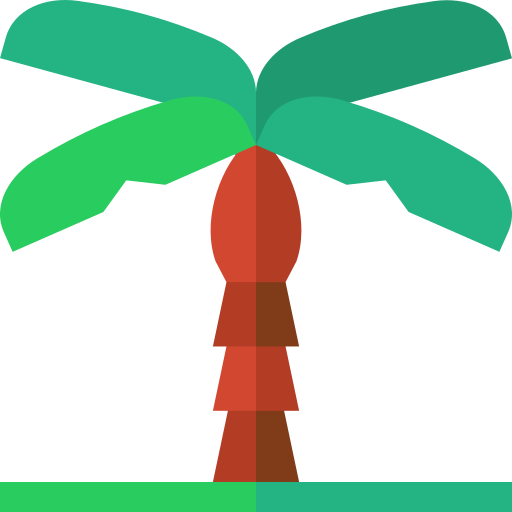 palme Basic Straight Flat icon