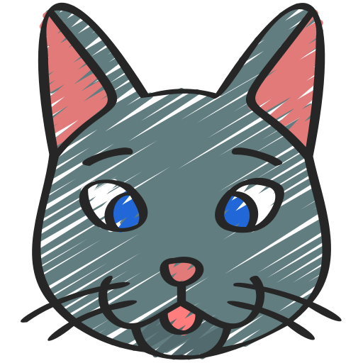 gato Juicy Fish Sketchy icono
