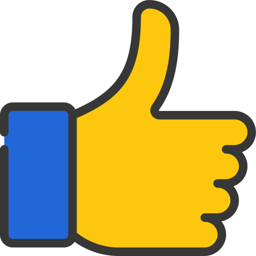 Thumbs up Juicy Fish Soft-fill icon