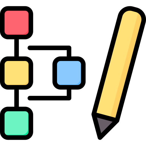 フローチャート Generic Outline Color icon