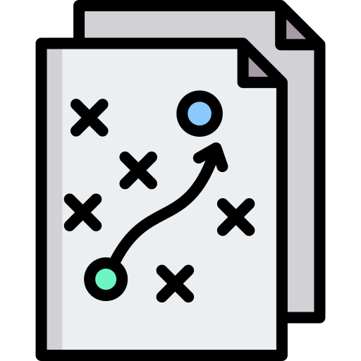 コンテンツ戦略 Generic Outline Color icon