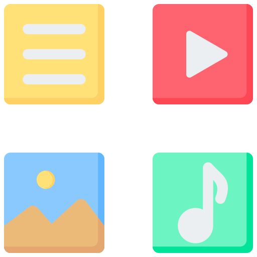 소셜 미디어 마케팅 Generic Flat icon