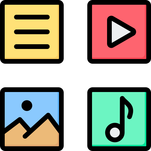 ソーシャルメディアマーケティング Generic Outline Color icon