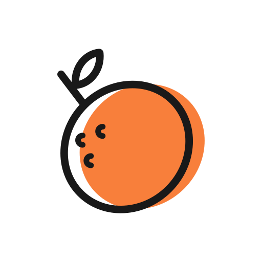 pomarańczowy Generic Color Omission ikona