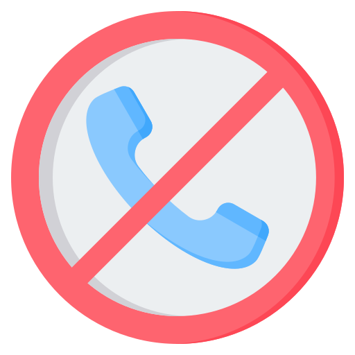 No phone Generic Flat icon