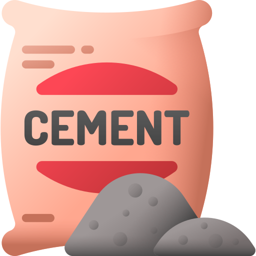ciment 3D Color Icône