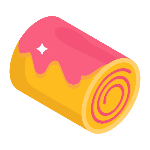 Roll cake Generic Flat icon
