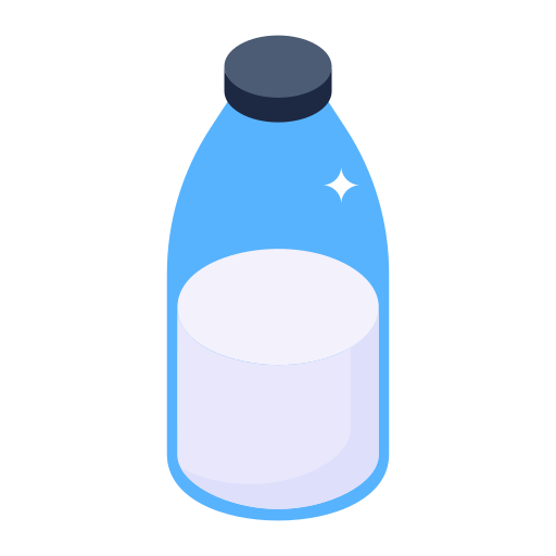 Бутылка молока Generic Flat иконка