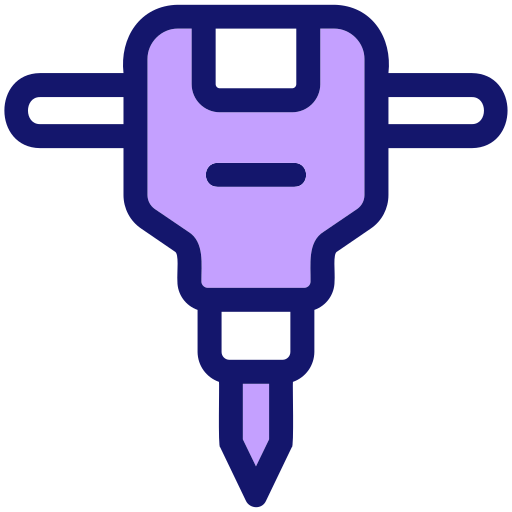 martillo neumático Generic Fill & Lineal icono