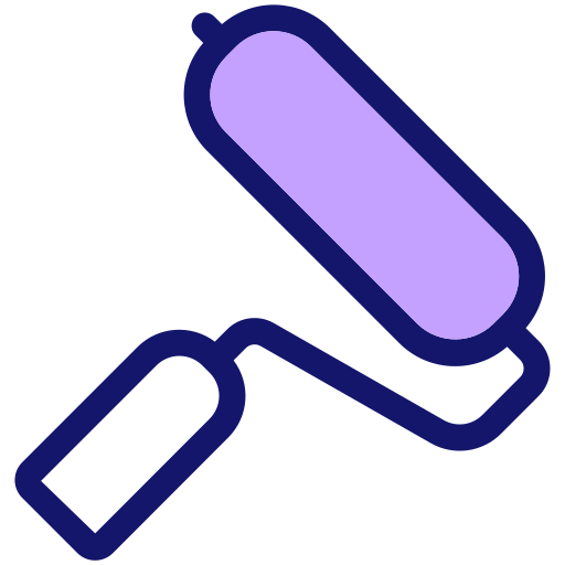 Paint roller Generic Fill & Lineal icon