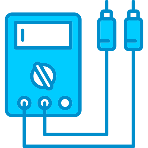 voltmeter Generic Blue icon