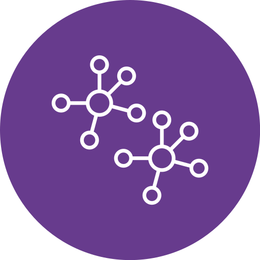 moléculas Generic Flat icono