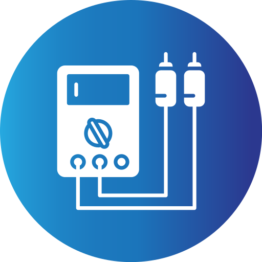 voltmeter Generic Blue icon