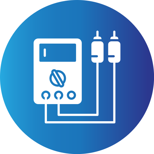 電圧計 Generic Blue icon