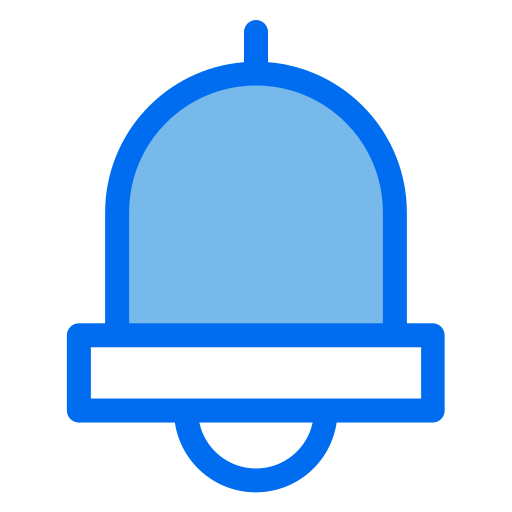 ベル Generic Blue icon