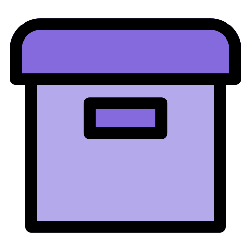 アーカイブ Generic Outline Color icon