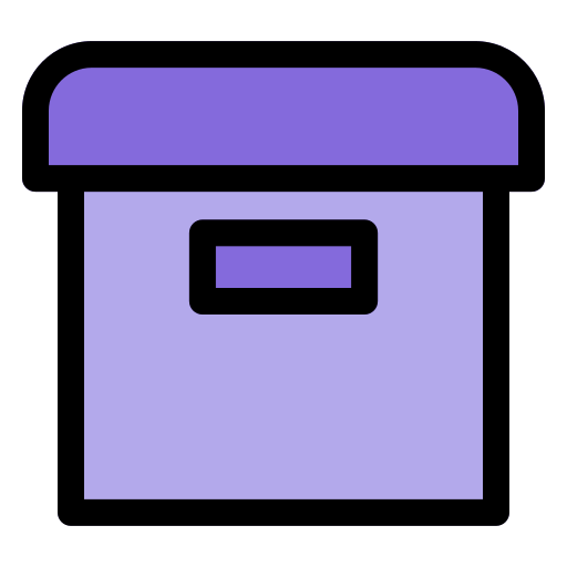 Archive Generic Outline Color icon