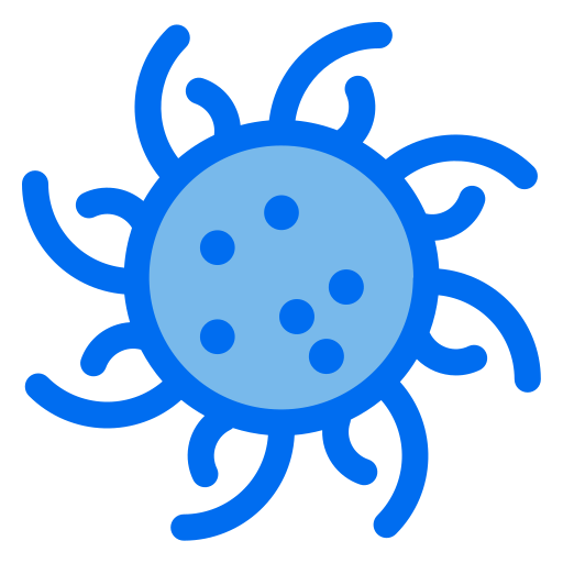 코로나 Generic Blue icon
