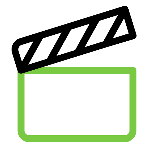 Clapper Generic Outline Color icon