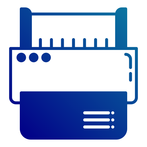 Printer Generic Flat Gradient icon