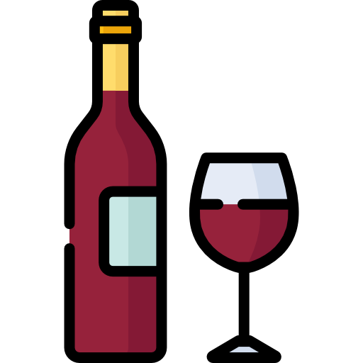 Wine bottle Special Lineal color icon