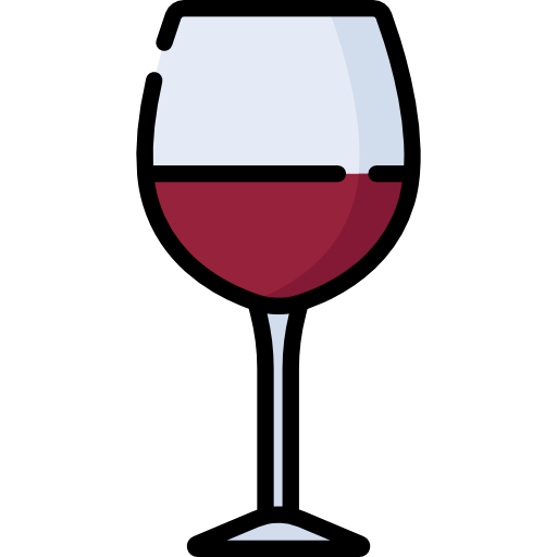 와인 잔 Special Lineal color icon