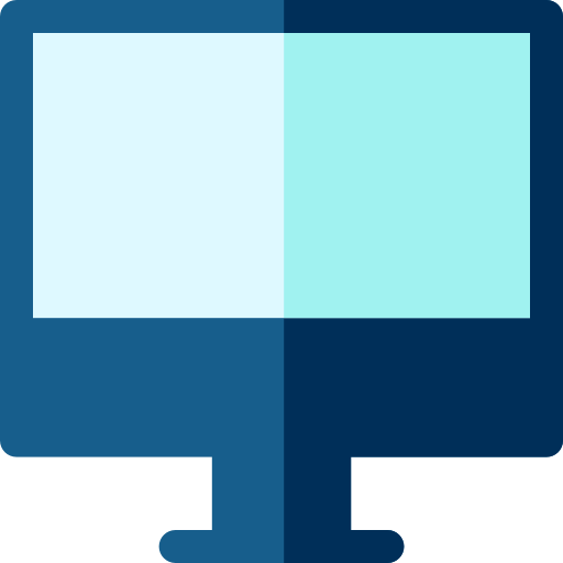 bildschirm Basic Rounded Flat icon