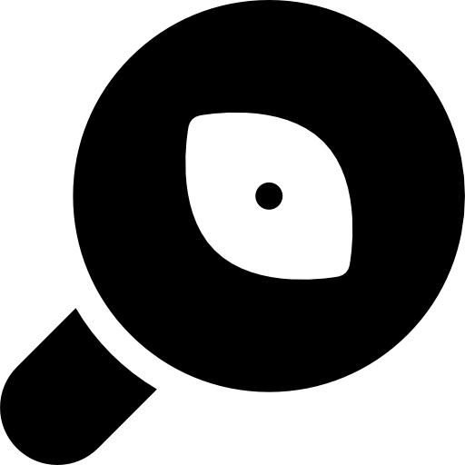 investigación Basic Rounded Filled icono