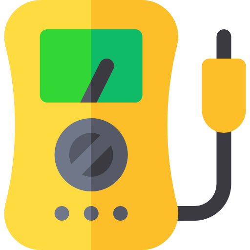 voltmeter Basic Rounded Flat icon