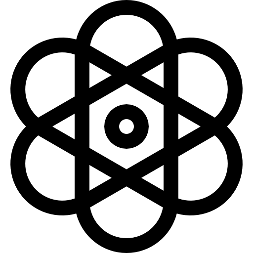 Атомный Basic Rounded Lineal иконка