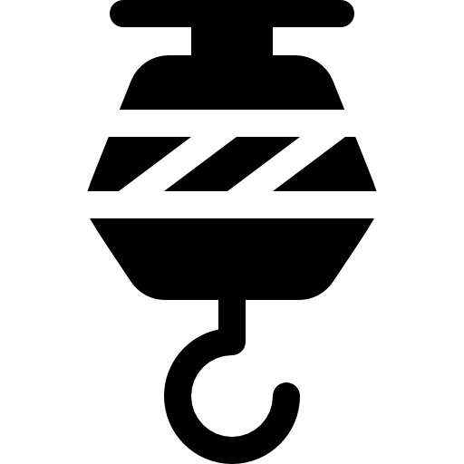 クレーン Basic Rounded Filled icon