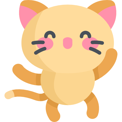 Kitty Kawaii Flat icon