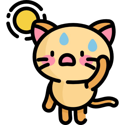 Kitty Kawaii Lineal color icon
