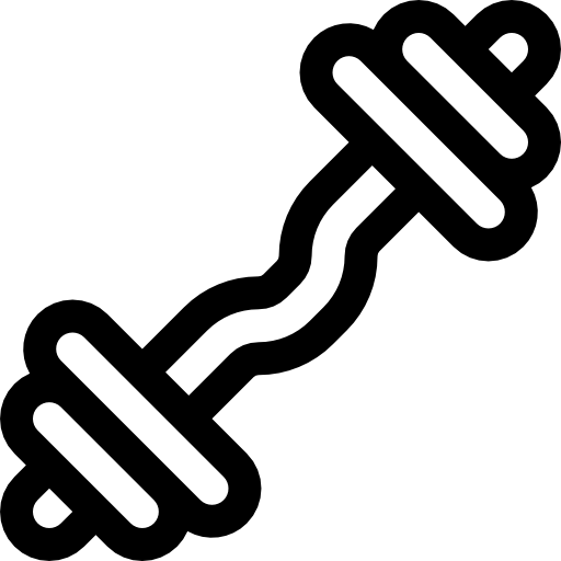 ダンベル Basic Rounded Lineal icon
