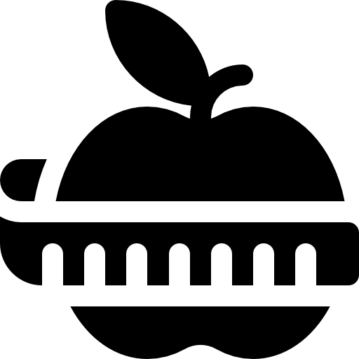 manzana Basic Rounded Filled icono