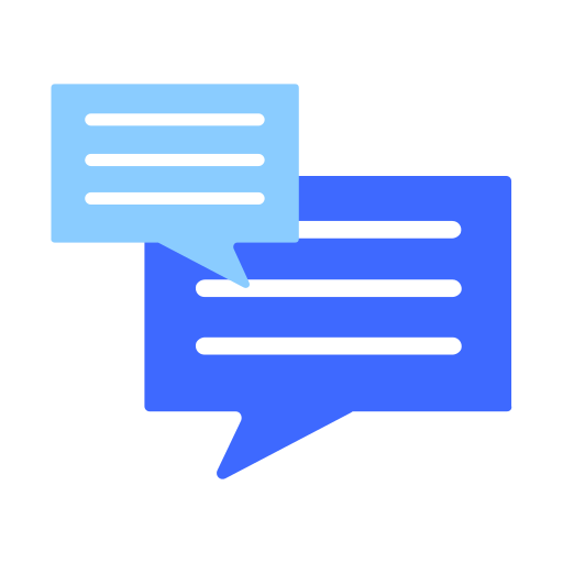 aplicación de chat Generic Flat icono