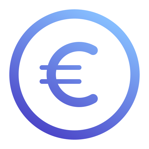 euro Generic Gradient icono
