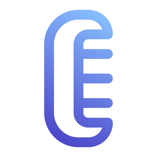 pettine Generic Gradient icona