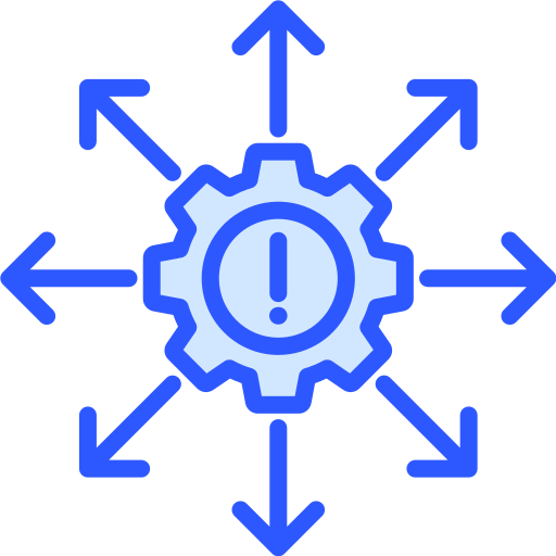 zarządzanie kryzysowe Generic Blue ikona