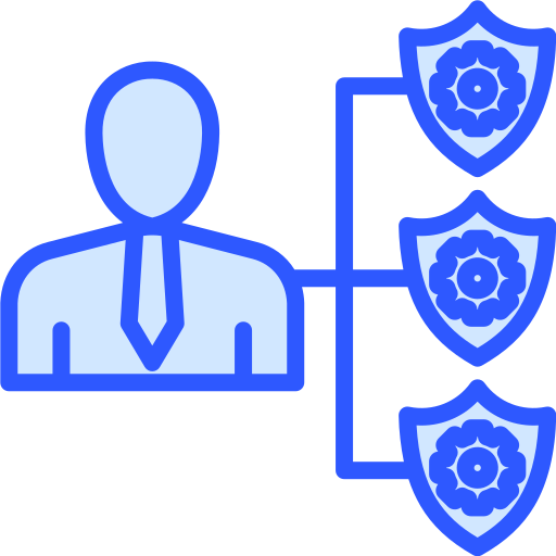 risikomanagement Generic Blue icon