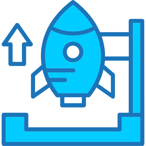 起動 Generic Blue icon