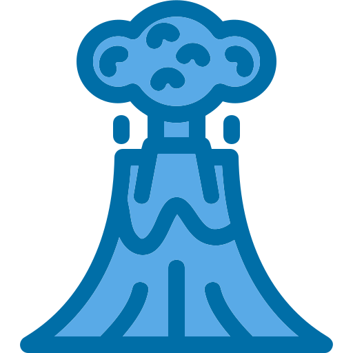 화산 Generic Blue icon
