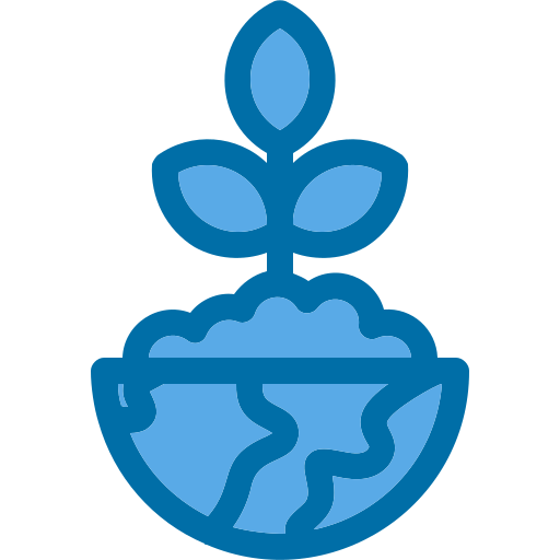 Green earth Generic Blue icon