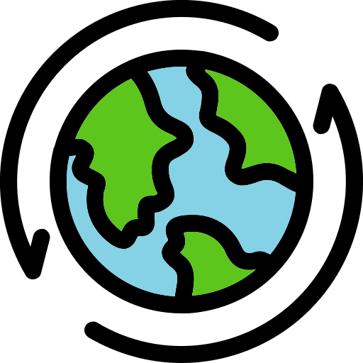 Sustainable Generic Outline Color icon