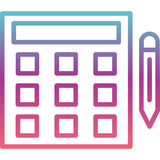 comptable Generic Gradient Icône