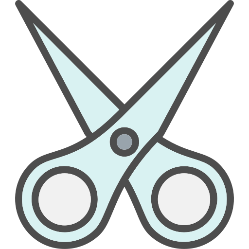 Scissor Generic Outline Color icon