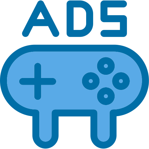 Ads Generic Blue icon