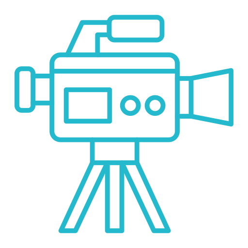 비디오 카메라 Generic Simple Colors icon