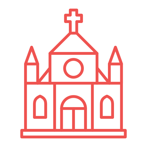 教会 Generic Simple Colors icon