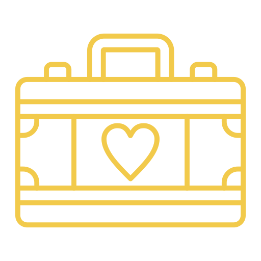 Suitcase Generic Simple Colors icon